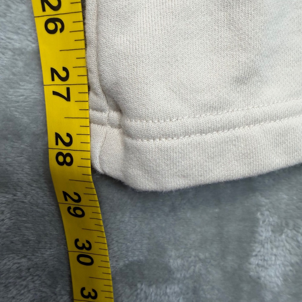 Inaka Power Sweatpants Unisex XL Cream Wide Leg Streetwear Baggy - Picture 8 of 9